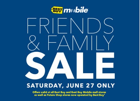 Best Buy Friends & Family Sale (June 27)