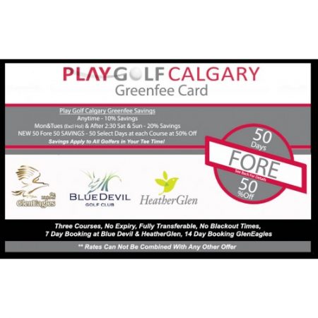 PlayGolfCalgary Father's Day Special